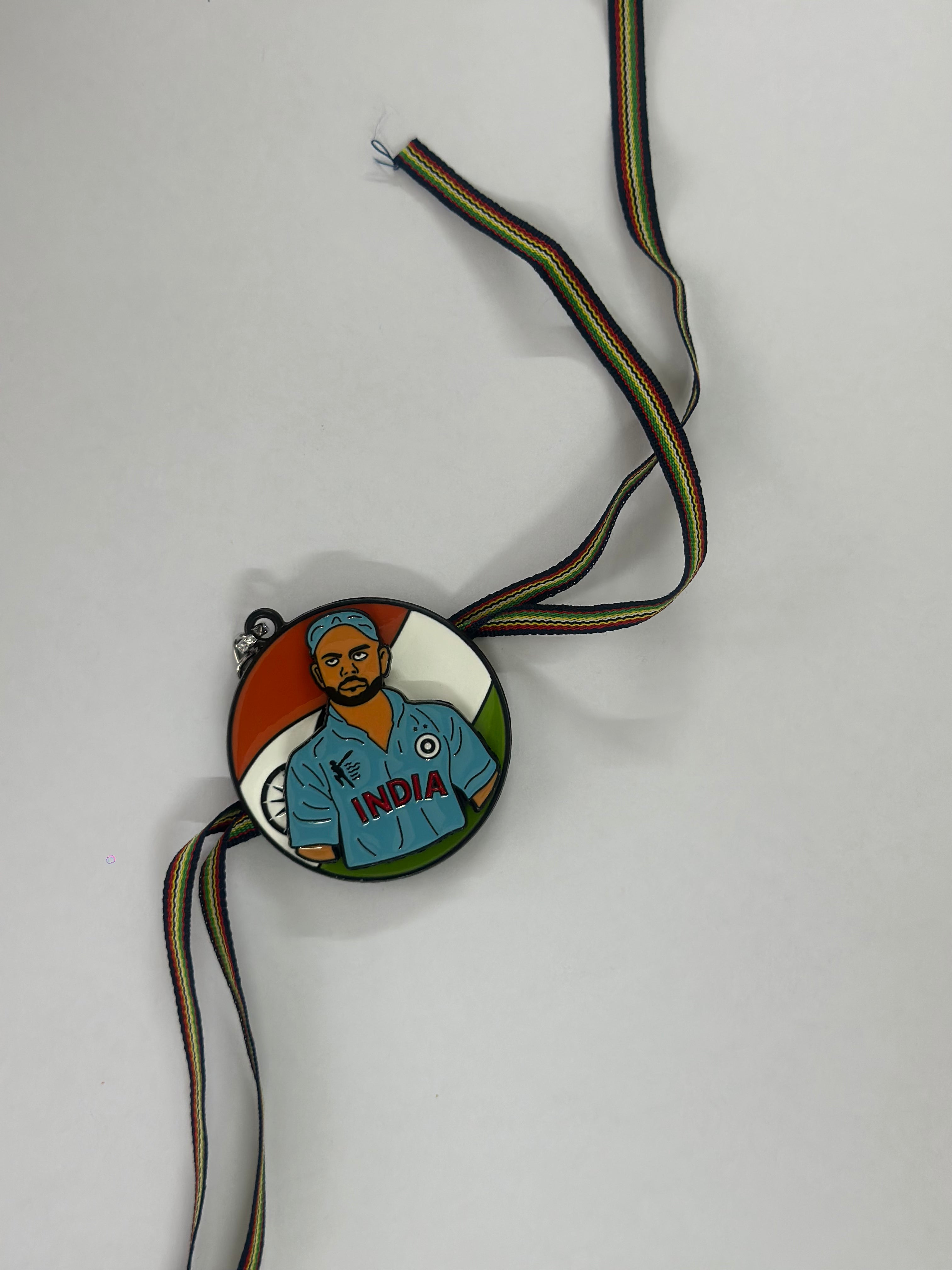 ilearnngrow Rohit Sharma Cricketers Spinner Rakhi - Accessories