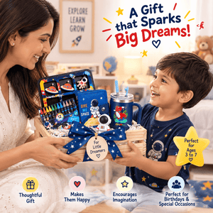 iLearnNGrow Space Wooden Hamper for Kids - Kids Toys