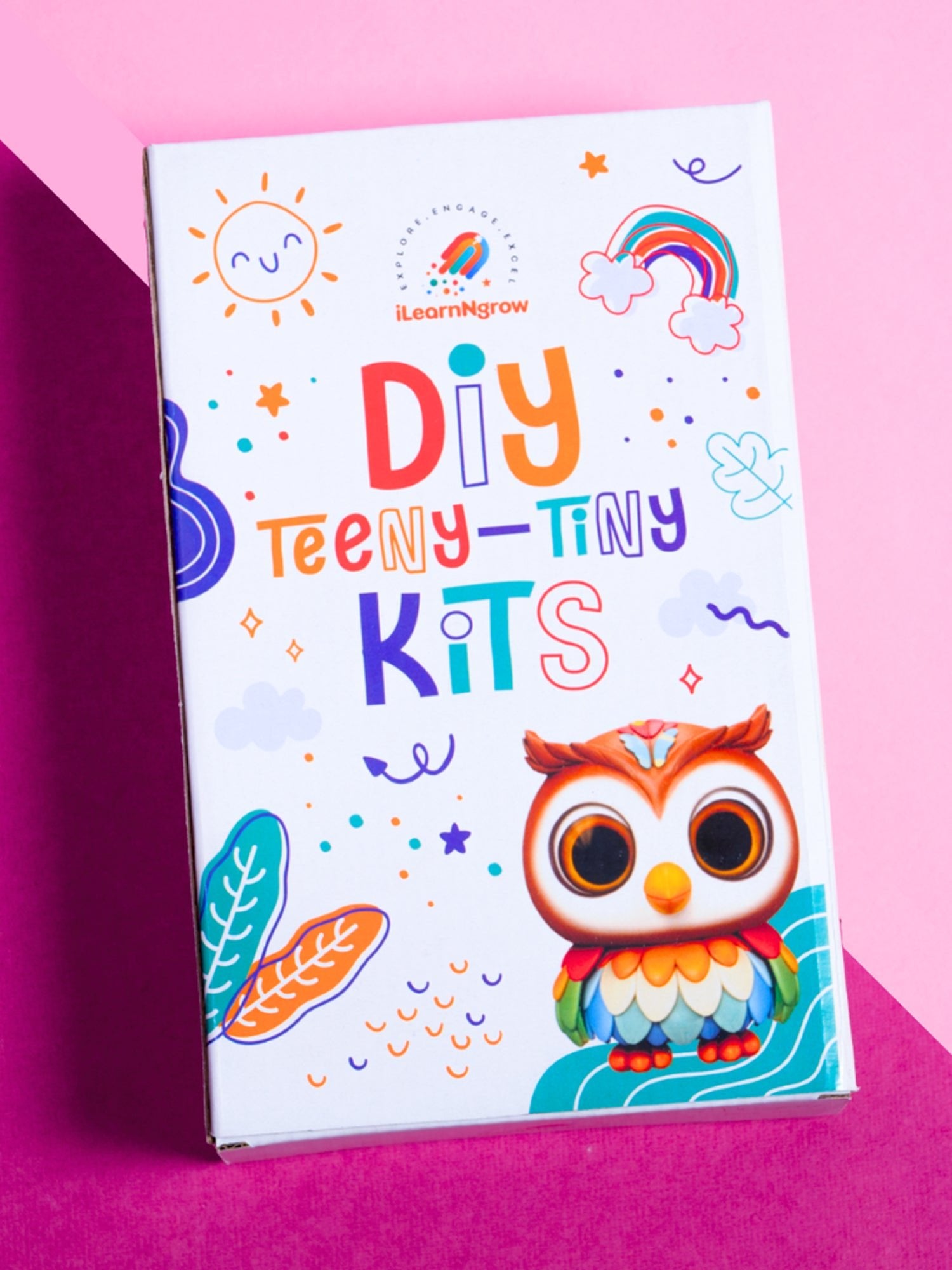 ilearnngrow Teeny Tiny DIY Animal Painting - ILGTTAPK