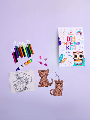 ilearnngrow Teeny Tiny DIY Animal Painting - ILGTTAPK