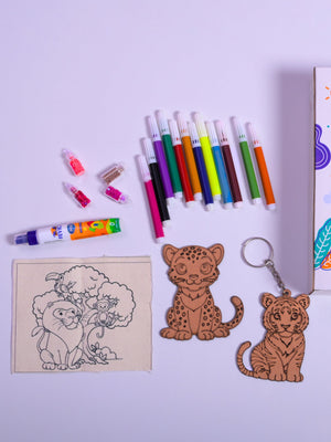 ilearnngrow Teeny Tiny DIY Animal Painting - ILGTTAPK