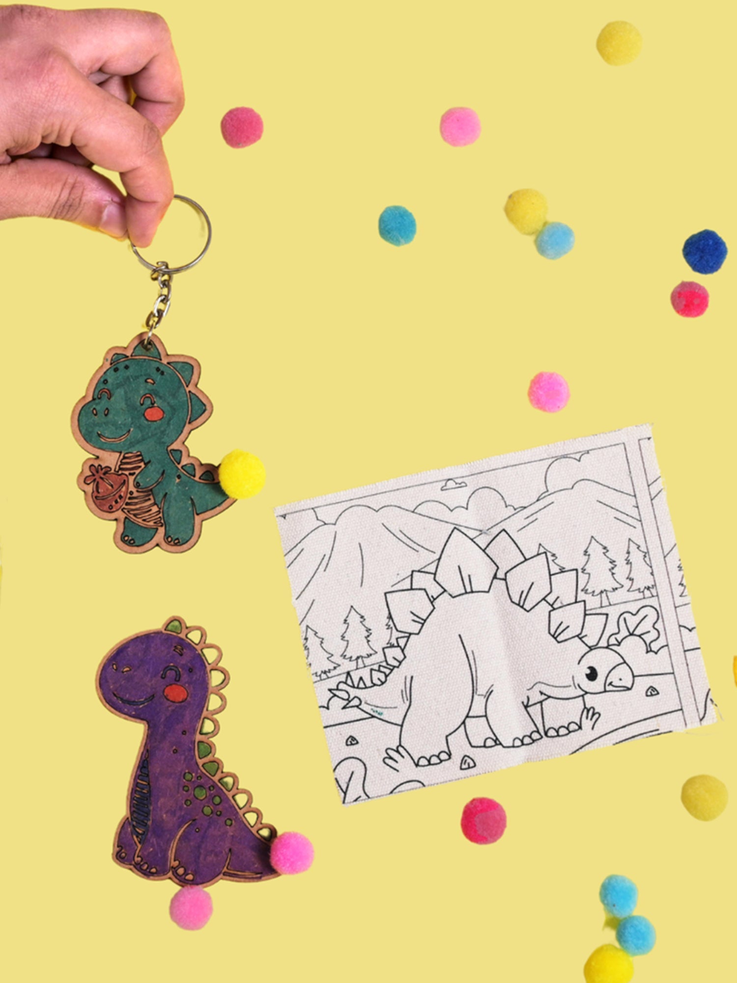 ilearnngrow Teeny Tiny DIY Dino Painting Kit - ILGTTDPK
