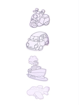 ilearnngrow Teeny Tiny DIY Fridge Magnet Transport - ILGTTTFM