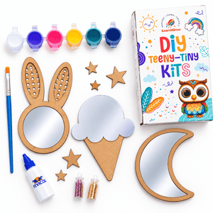 ilearnngrow Teeny Tiny DIY Mirror Set of Three - Kids Toys