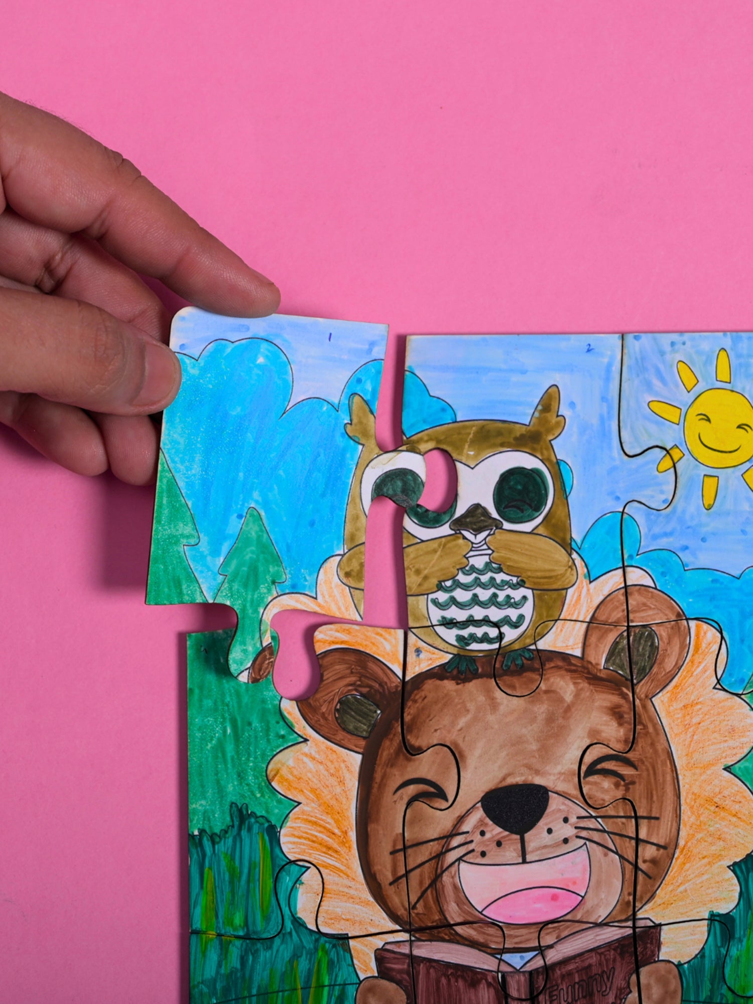 ilearnngrow Teeny Tiny DIY Puzzle - Set of Two - ILGTTPZ
