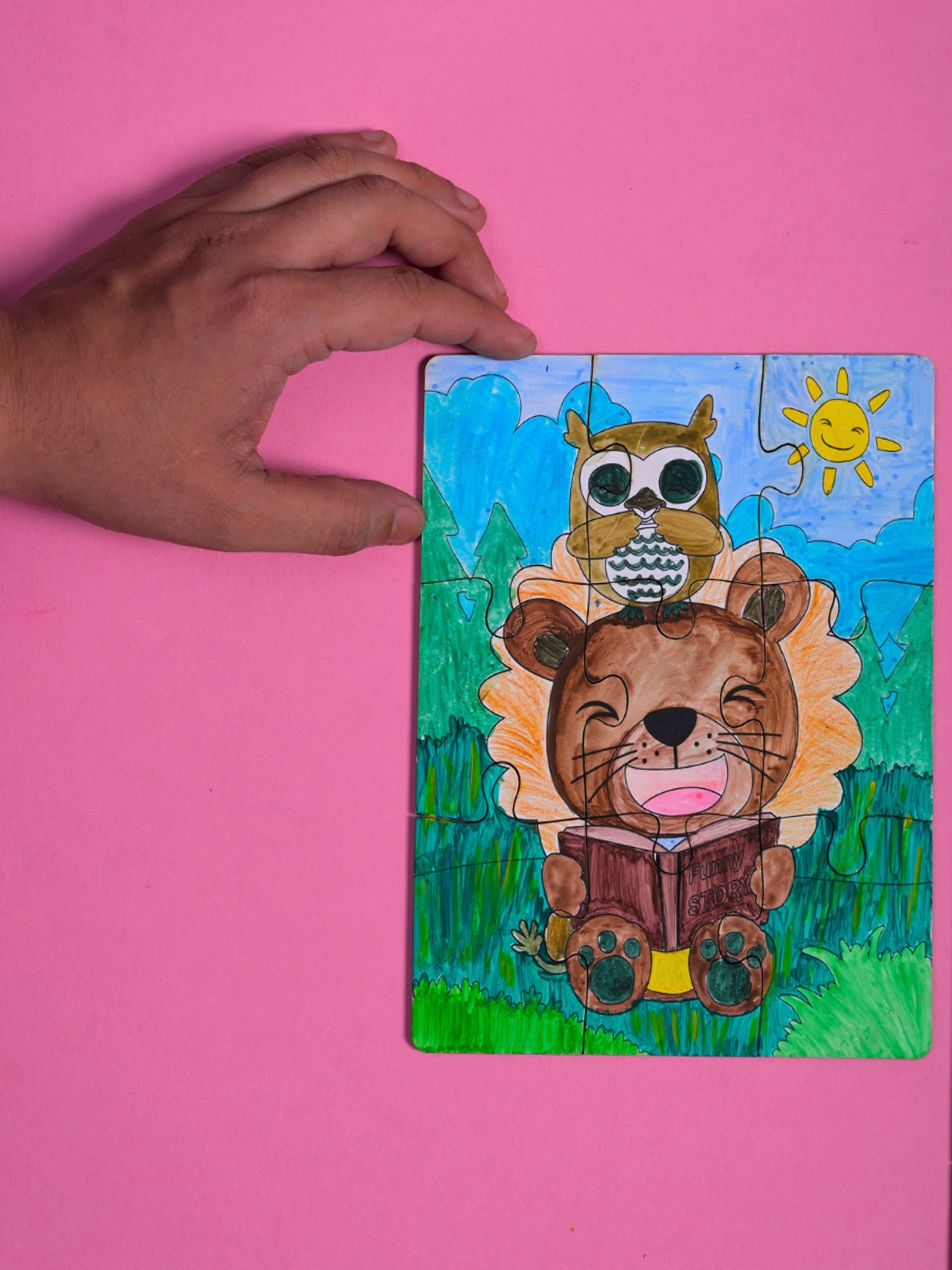 ilearnngrow Teeny Tiny DIY Puzzle - Set of Two - ILGTTPZ