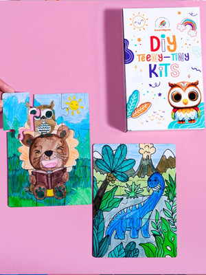 ilearnngrow Teeny Tiny DIY Puzzle - Set of Two - ILGTTPZ