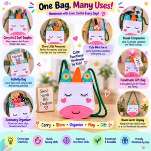 ilearnngrow Teeny Tiny DIY Sew Your Own Bag - Art & Craft