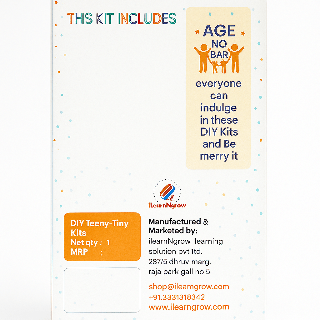 ilearnngrow Teeny Tiny DIY SuperHero Painting Kit - DIY Kits