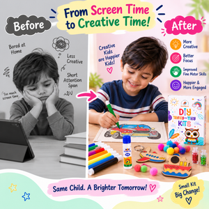 ilearnngrow Teeny Tiny DIY Transport Painting Kit - Art & Craft