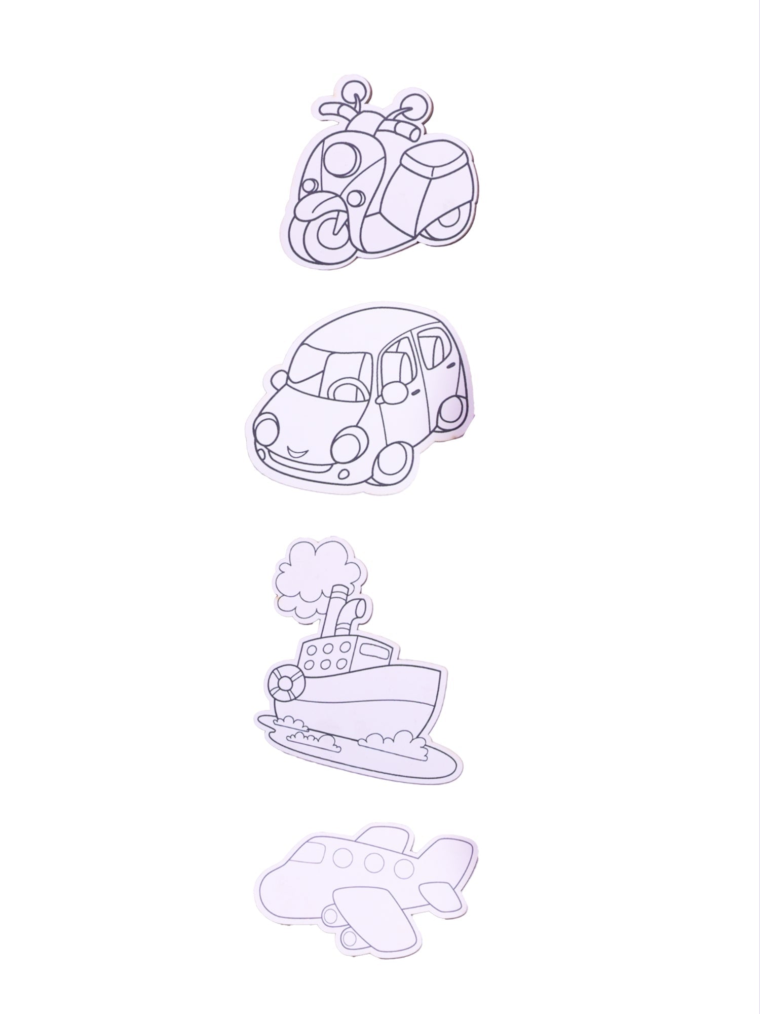 ilearnngrow Teeny Tiny DIY Transport Painting Kit - ILGTTTPK