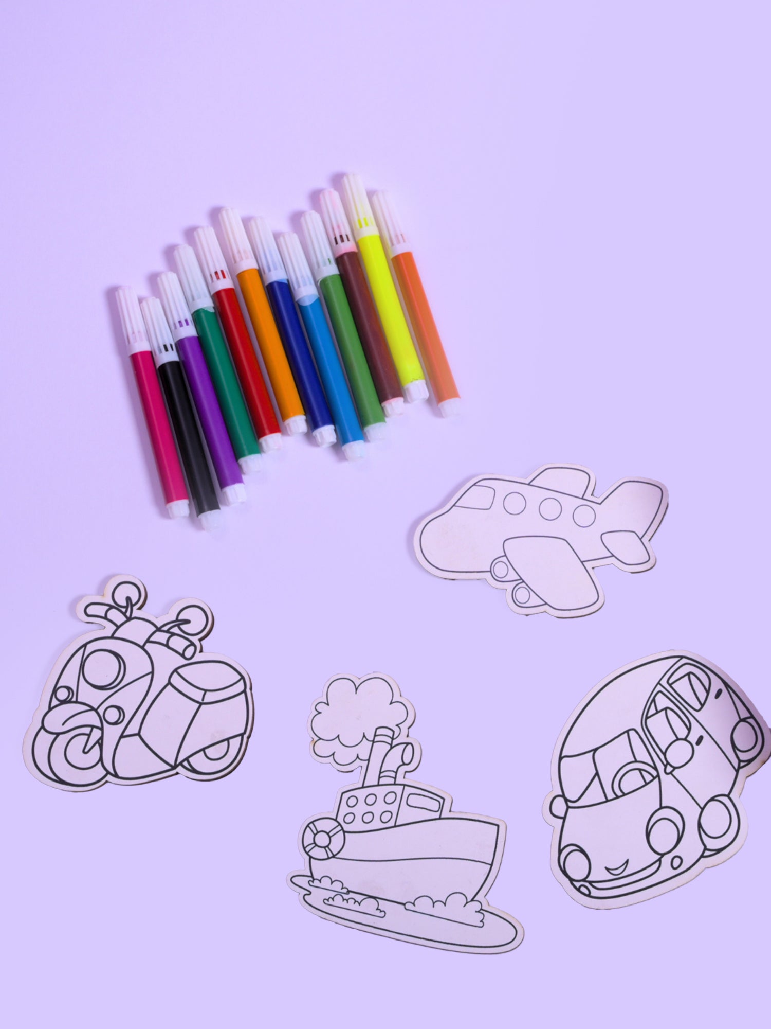 ilearnngrow Teeny Tiny DIY Transport Painting Kit - ILGTTTPK