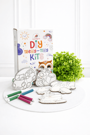 ilearnngrow Teeny Tiny DIY Transport Painting Kit - DIY Kits