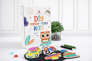 ilearnngrow Teeny Tiny DIY Transport Painting Kit - DIY Kits