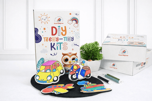ilearnngrow Teeny Tiny DIY Transport Painting Kit - DIY Kits