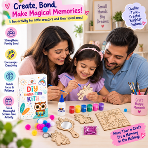 ilearnngrow Teeny Tiny DIY Unicorn Painting Kit - Art & Craft