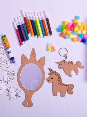 ilearnngrow Teeny Tiny DIY Unicorn Painting Kit - ILGTTUPK