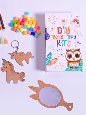ilearnngrow Teeny Tiny DIY Unicorn Painting Kit - ILGTTUPK