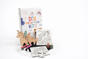 ilearnngrow Teeny Tiny DIY Unicorn Painting Kit - DIY Kits