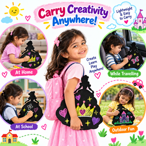 iLearnNgrow Unicorn Black Board - Art & Craft