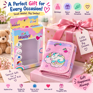 iLearnNGrow Unicorn Wallet Cute Unicorn Wallet - Baby Care Accessories