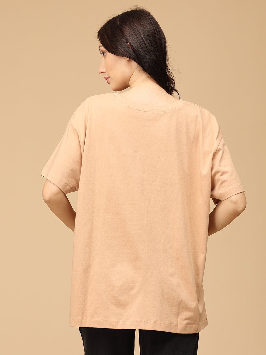 I'm Fine Oversized Mumma T-shirt - MAT - SC - MUMIF - S