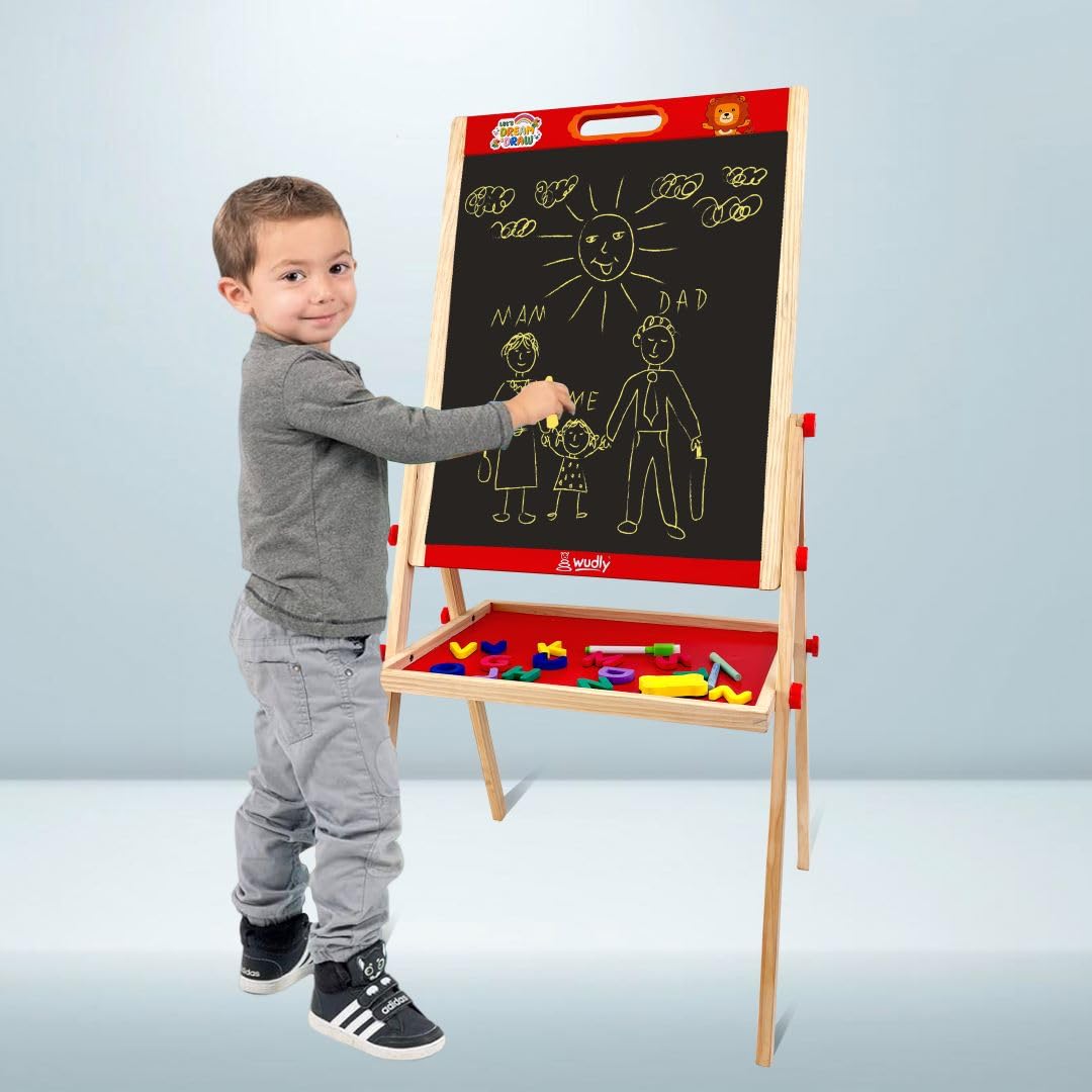 Wudly - 3 in 1 Drawing Board
