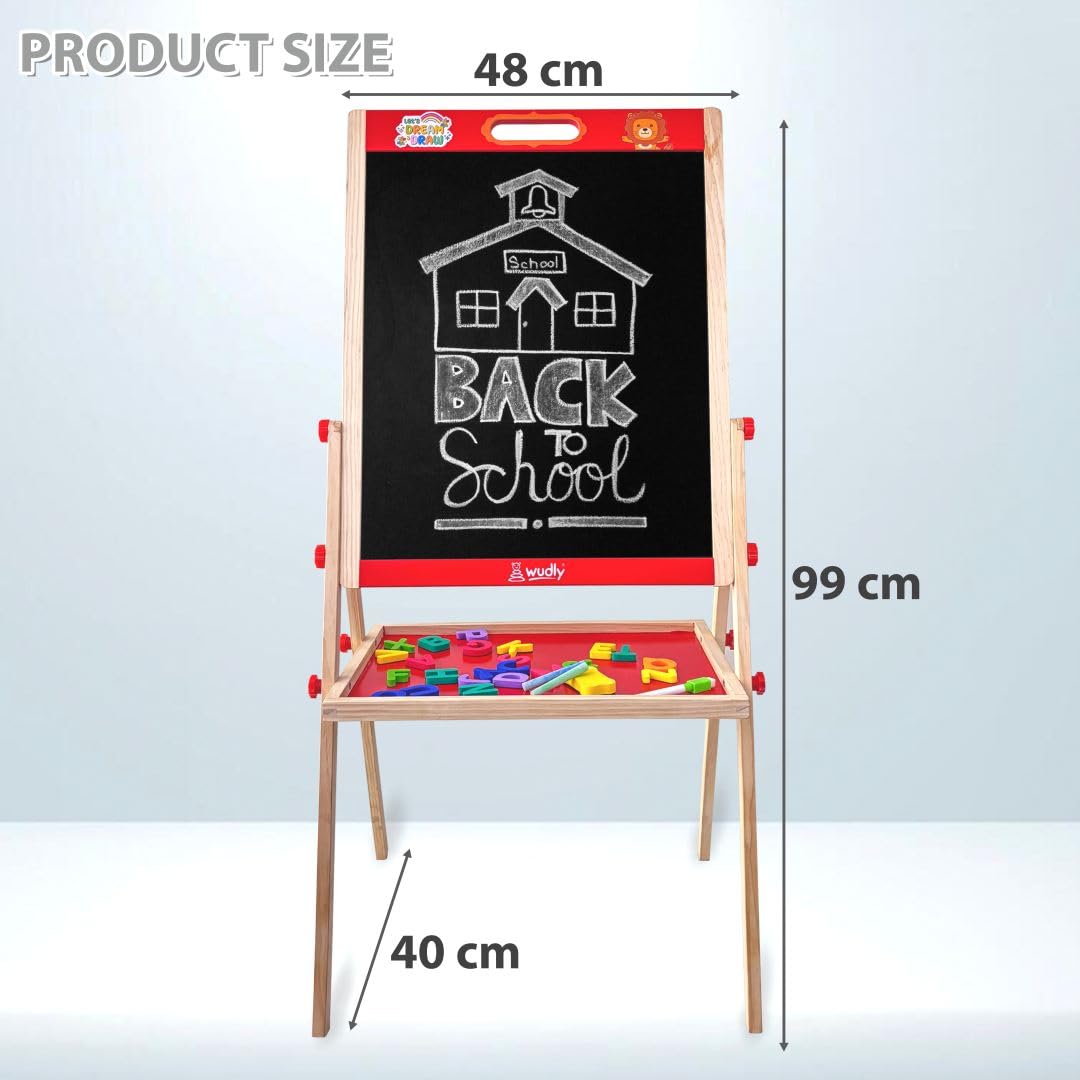 Wudly - 3 in 1 Drawing Board