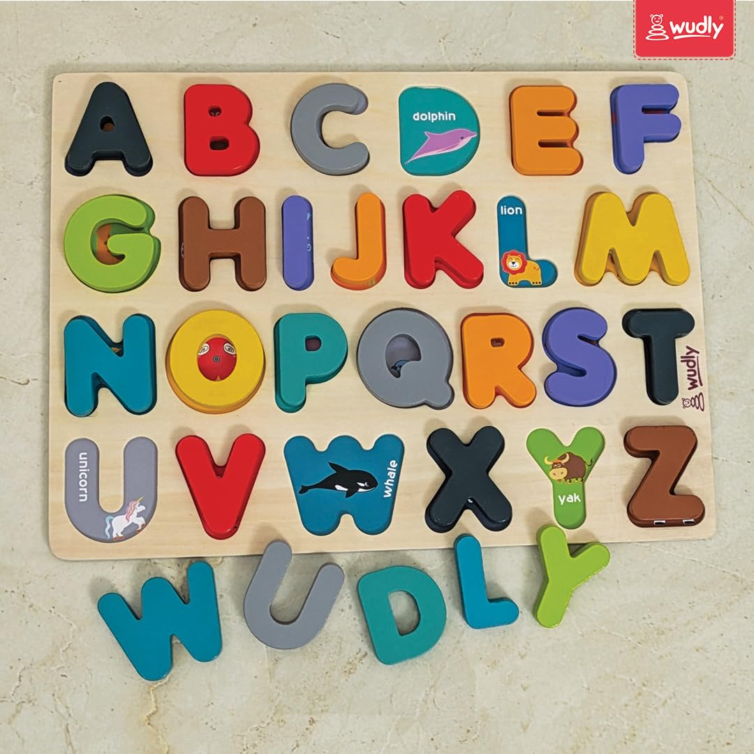 Wudly Chunky Alphabet Board