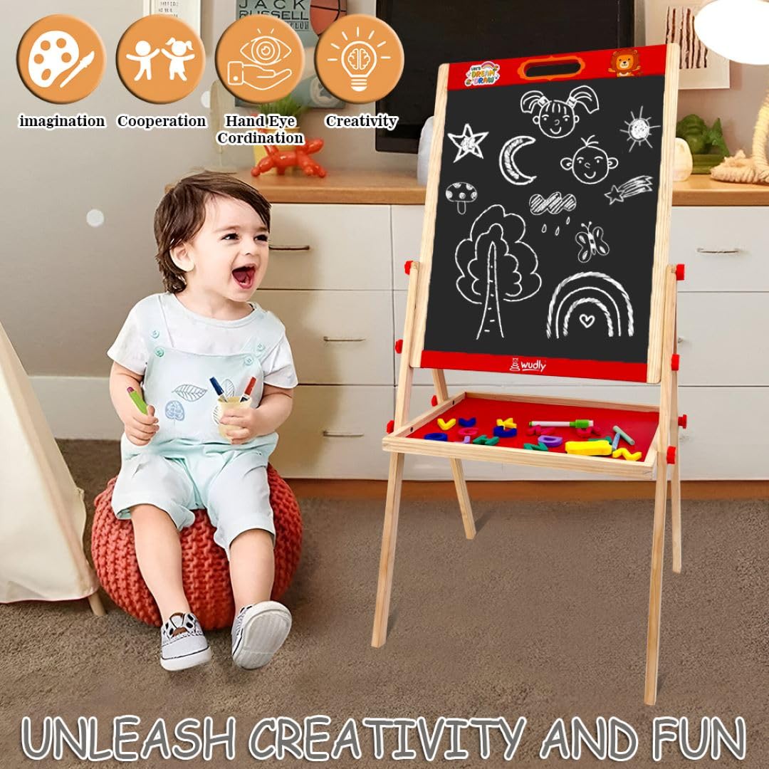 Wudly - 3 in 1 Drawing Board