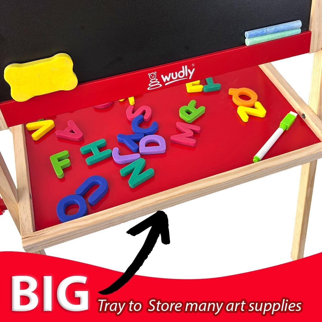 Wudly - 3 in 1 Drawing Board