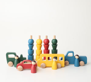 Birch & Bug Little Movers Playset - 1st Birthday Gift | The Mom Store - The Mom Store