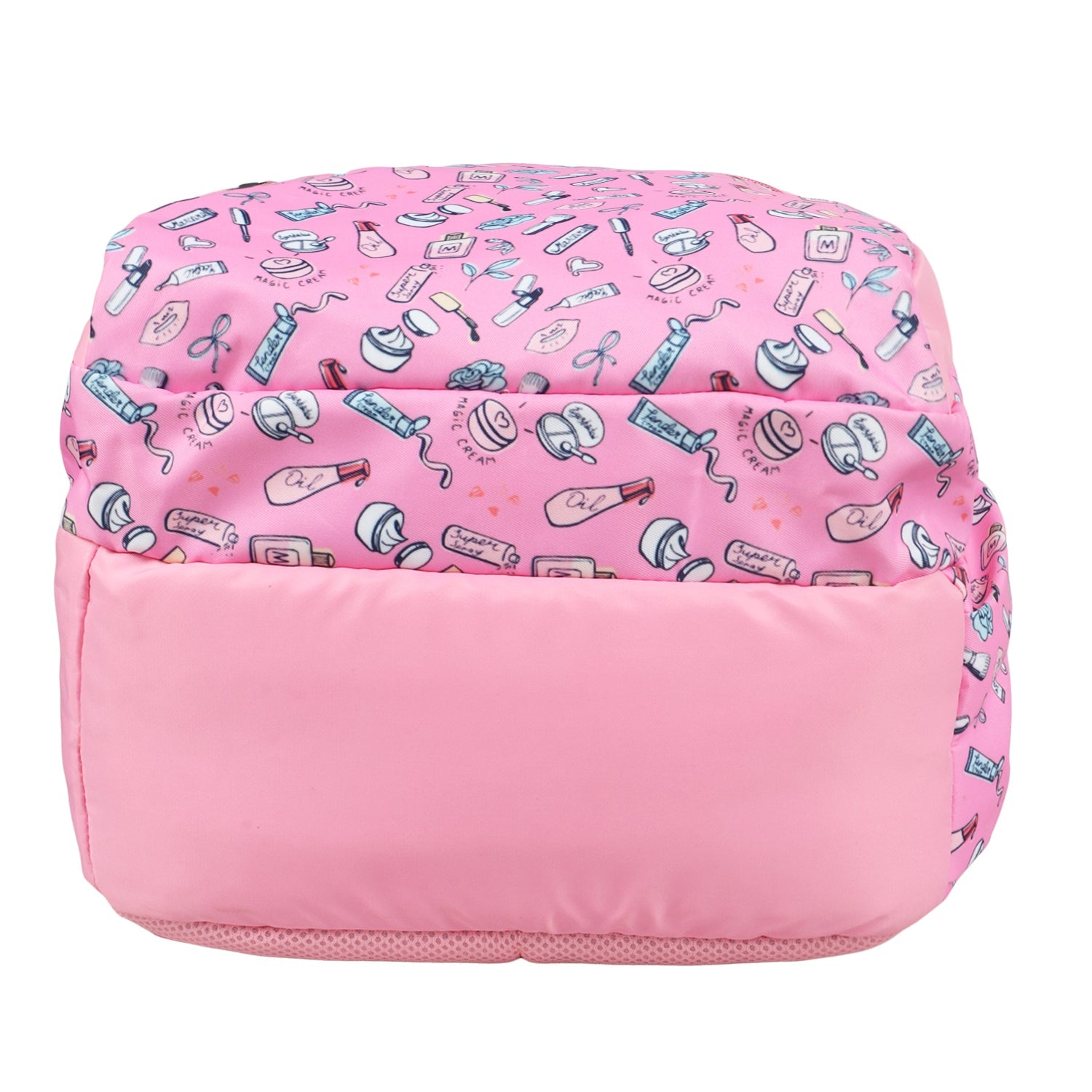 Novex Snug-On Vibes Printed Girl Kids School Bag with Stationary Pouch for 3rd to 5th Class - 17 Inch | Backpack for 9-11 Years Kids