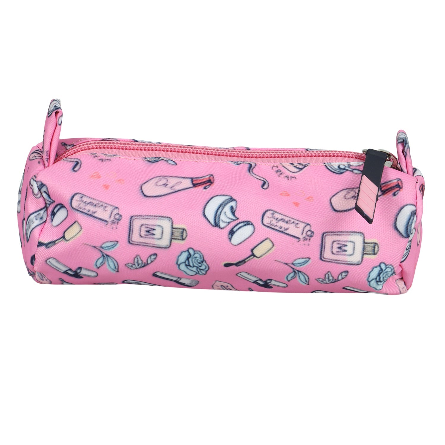 Novex Snug-On Vibes Printed Girl Kids School Bag with Stationary Pouch for 3rd to 5th Class - 17 Inch | Backpack for 9-11 Years Kids