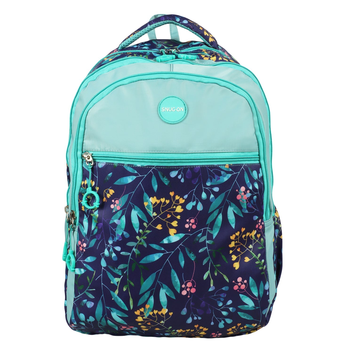 Novex Snug-On Wing Printed Unisex Kids School Bag with Stationary Pouch for 6th to 10th Class - 19 Inch | Backpack for 12-16 Years Kids