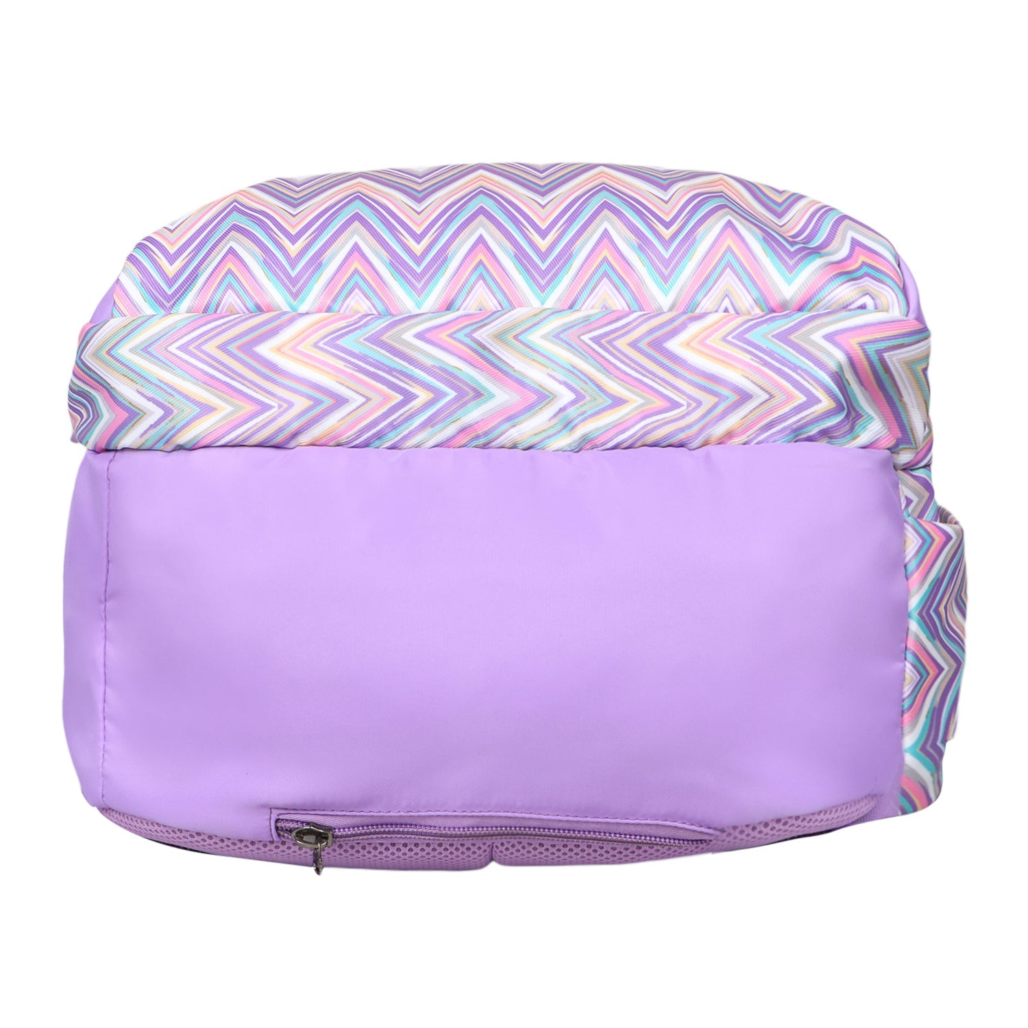Novex Snug-On Zig-Zagar Printed Unisex Kids School Bag with Stationary Pouch