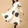 In a Dotty Mood Maternity and Nursing Wrap Dress - DRS - SK - IADM - S