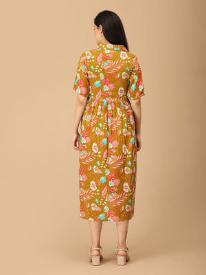 In Living Color Maternity and Nursing Dress - DRS - SK - INLVC - S
