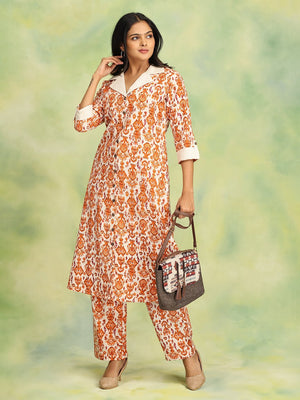 S Indie Tangerine Women's Co Ord Set - Women's Co - ord Set