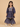 Indigo Bagicha Girls Anarkali Kurta Sharara Set - 0-6 Months Girls Ethnic Set