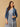 S Indigo Drift Women's Shacket Dress - Women's Dress