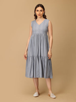 S Indigo Drift Women's Shacket Dress - Women's Dress