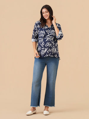 Indigo Island Maternity and Nursing Top - S Maternity and Nursing Tops
