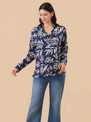 Indigo Island Maternity and Nursing Top - S Maternity and Nursing Tops