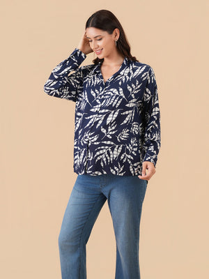 Indigo Island Maternity and Nursing Top - S Maternity and Nursing Tops