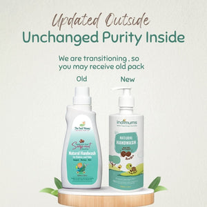 Indimums Reetha, Mint & Moringa Baby Liquid Hand Soap 500 ML - P04