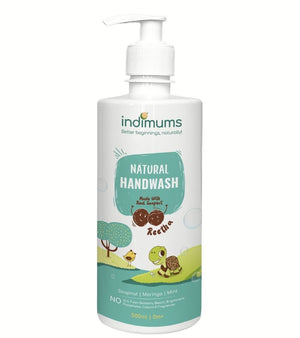 Indimums Reetha, Mint & Moringa Baby Liquid Hand Soap 500 ML - P04