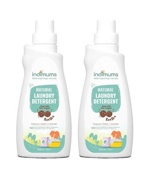 Indimums Reetha, Neem & Lavender Laundry Detergent For Infants 500 ML - BD01_LD2