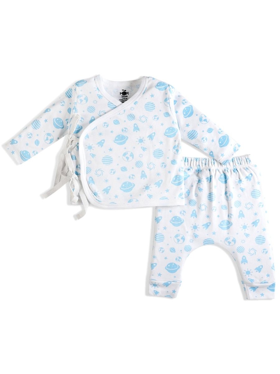 Infant Pajama Set Combo Of 3: Happy Cloud-Out Of World-Magic Bow - IPS3-HOFMB-0-3