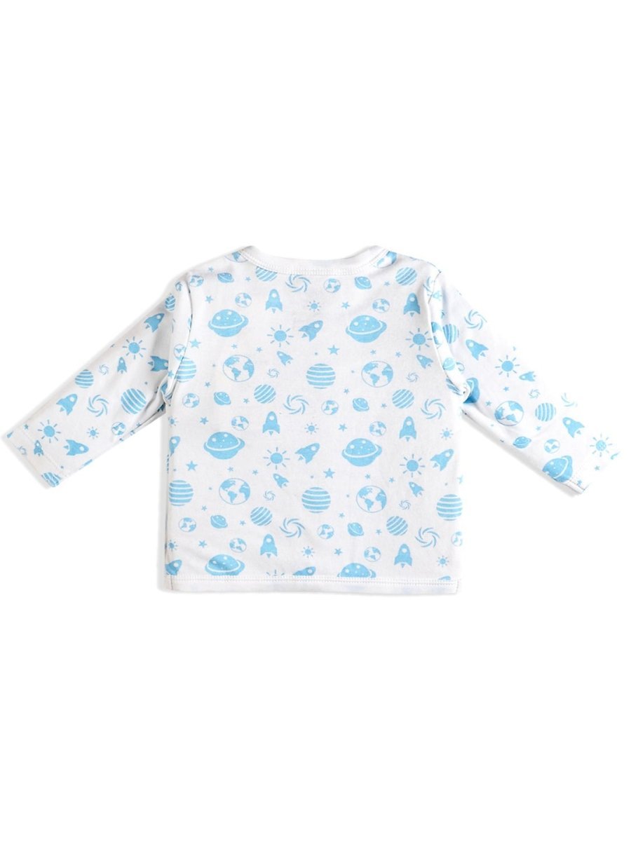 Infant Pajama Set Combo Of 3: Happy Cloud-Out Of World-Magic Bow - IPS3-HOFMB-0-3